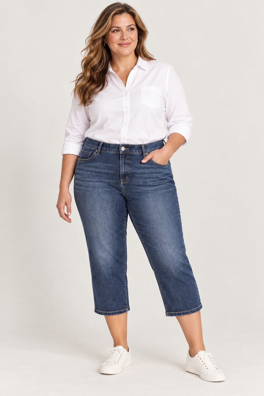 NEW Lee Plus Mid Rise Regular Fit Straight Leg Jean Women's Size 20W Medium